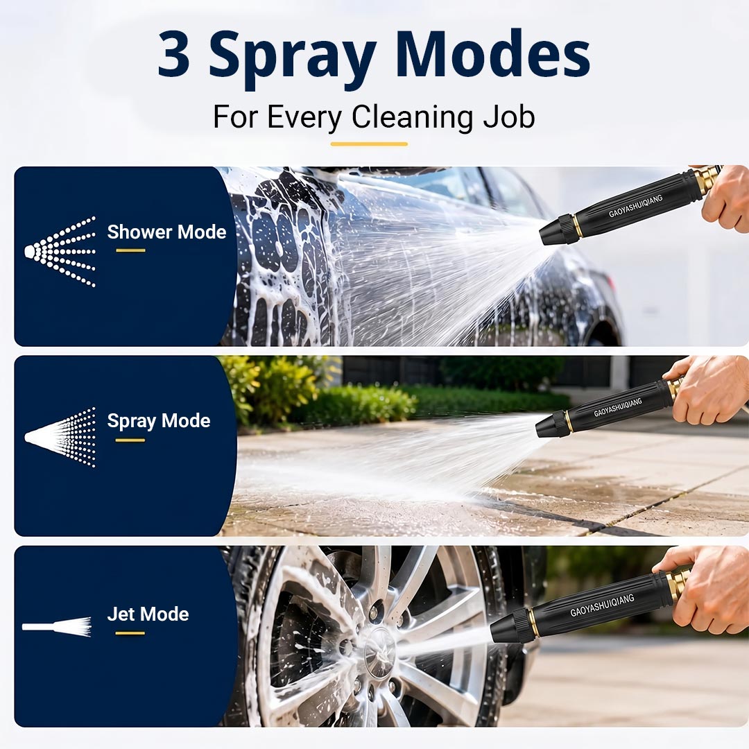 🚗LAST DAY 30% OFF ✨Powerful High-Pressure Home Car Wash & Garden Sprayer