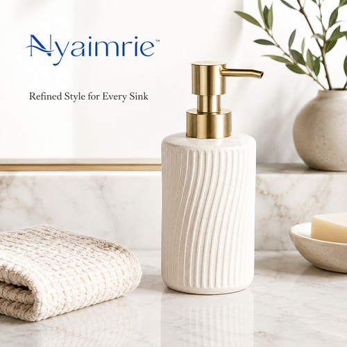 Nyaimrie™ Modern Ceramic Soap Dispenser